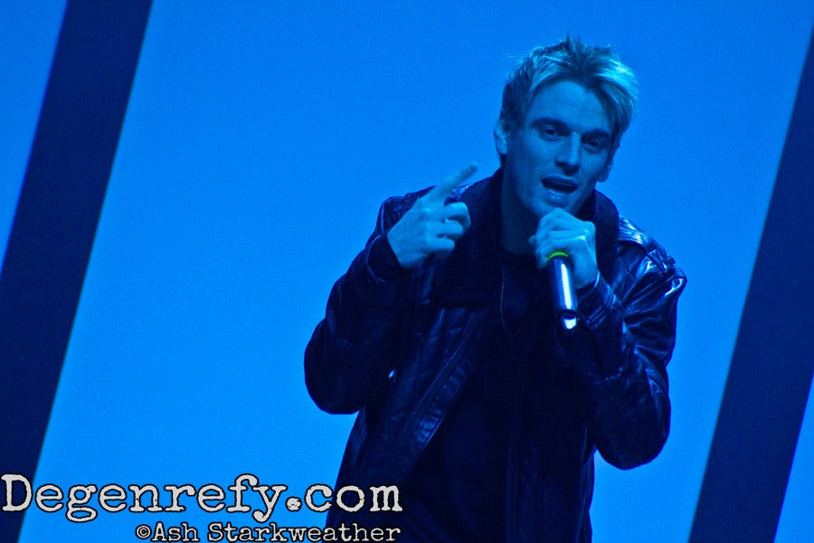 Aaron Carter at Cone Denim Entertainment Center — Greensboro, NC