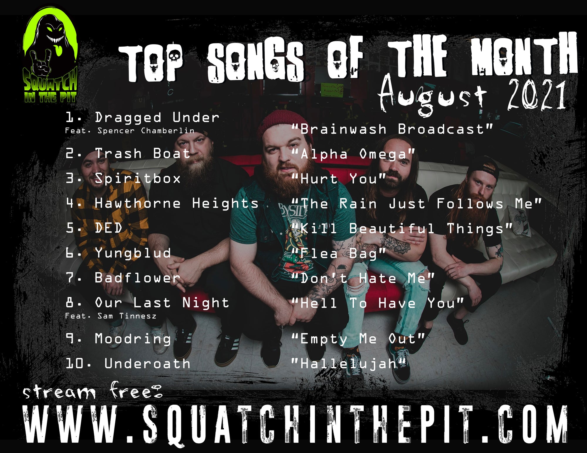 TOP SONGS: AUGUST 2021