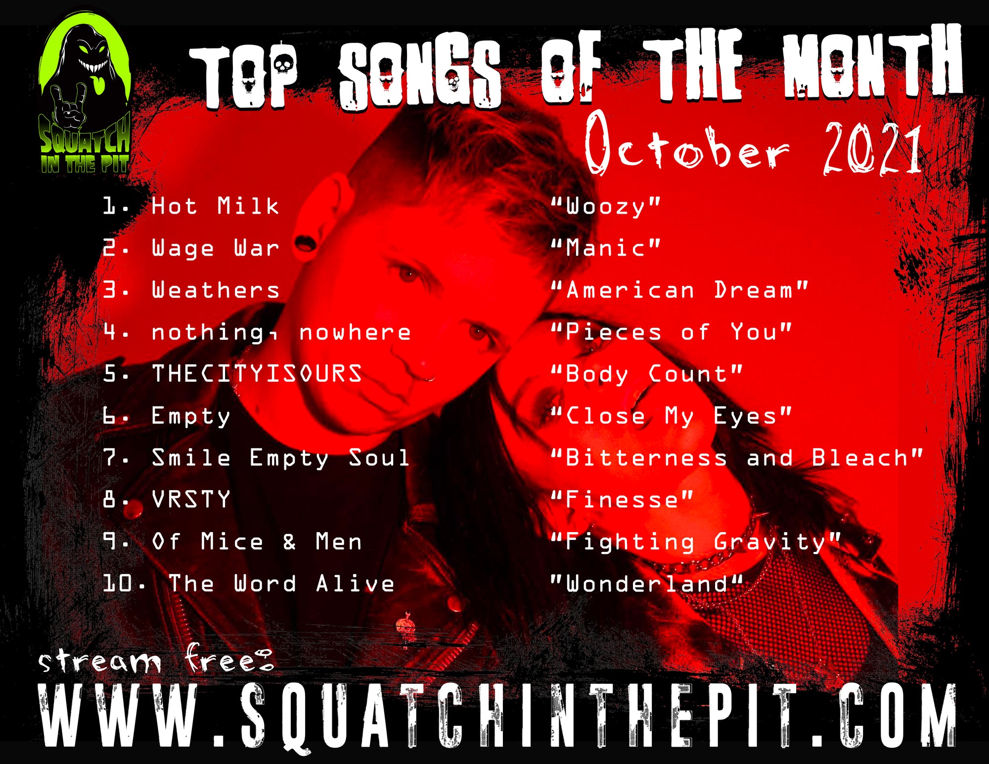 TOP SONGS: OCT 21