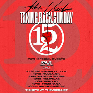 The Used & Taking Back Sunday Announce Fall Co-Headline Tour