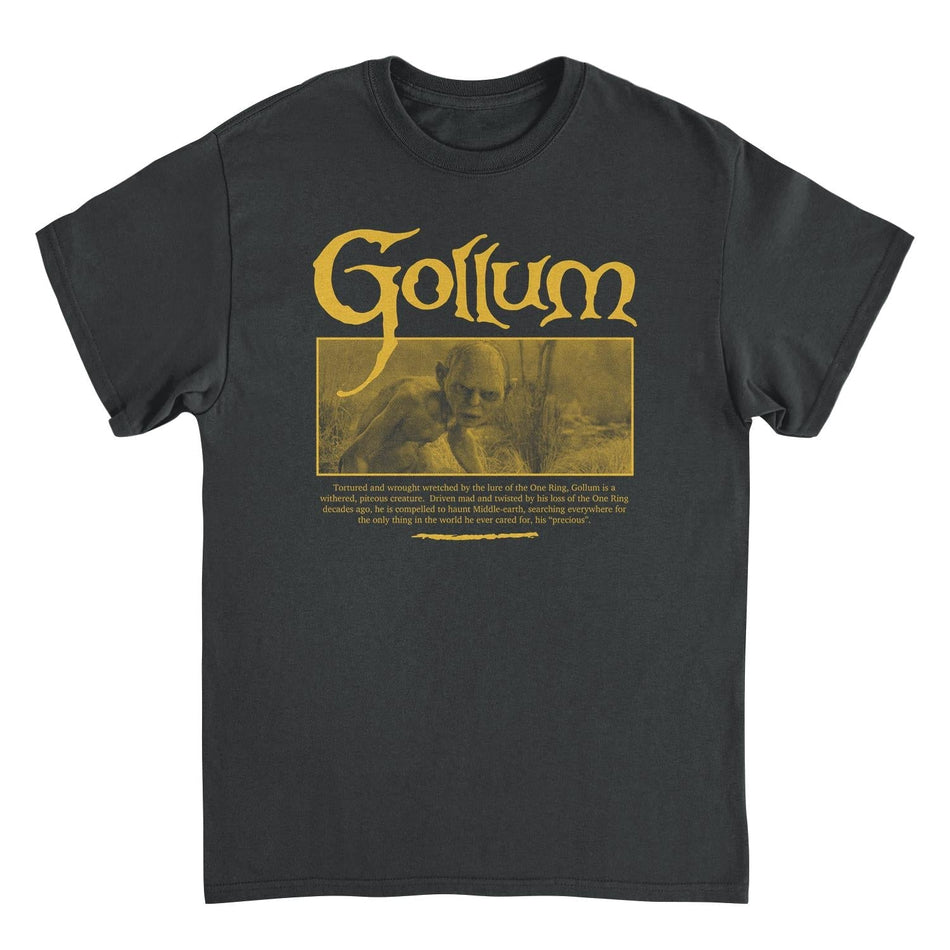 Lord of The Rings Gollum Black T-Shirt