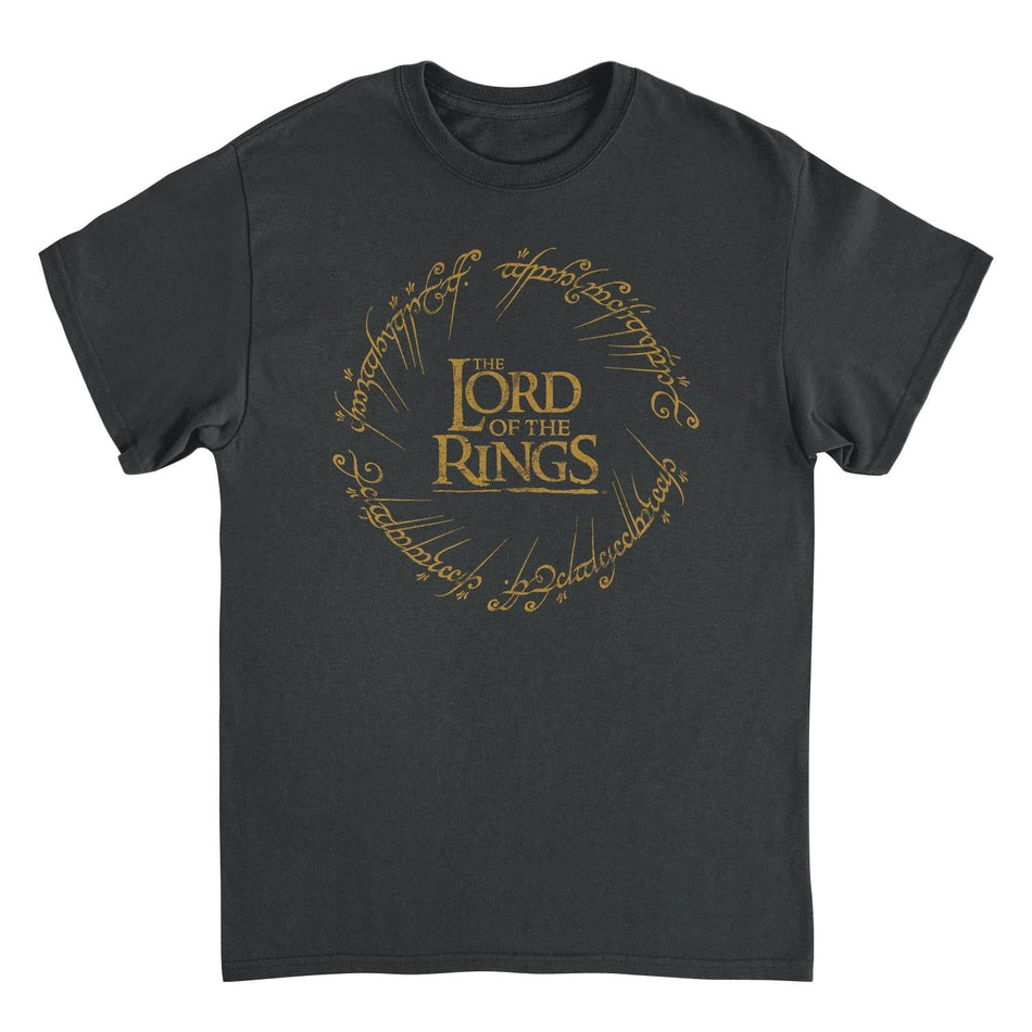 Lord of The Rings One Ring Black T-Shirt