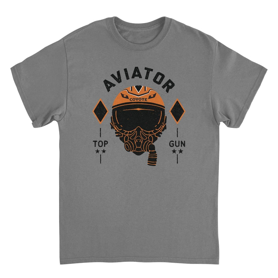 Top Gun Aviator Top Gun Charcoal T-Shirt