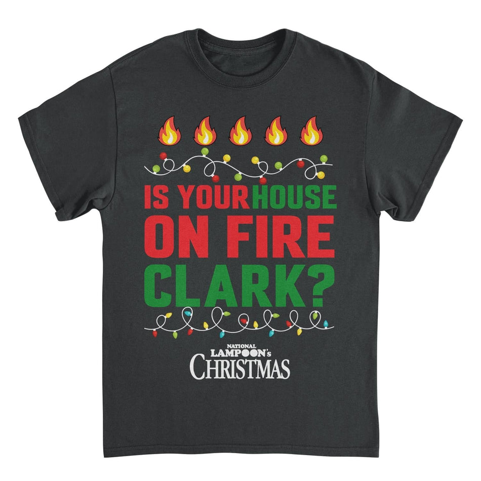 National Lampoon's Christmas Vacation House on Fire T-Shirt