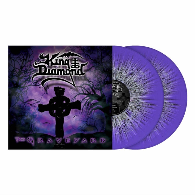 KING DIAMOND - THE GRAVEYARD (PURPLE/BLACK/WHITE SPLATTER VINYL)