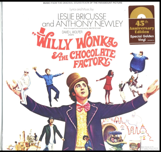 Willy Wonka & The Chocolate Factory - Original Motion Picture Soundtrack (Gold Vinyl)