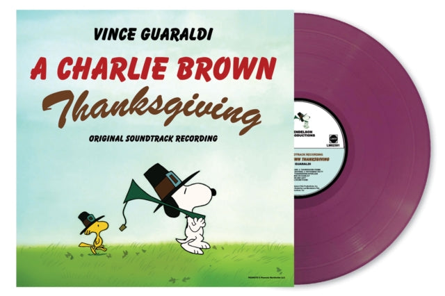 VINCE GUARALDI - CHARLIE BROWN THANKSGIVING (PURPLE JELLY BEAN VINYL)