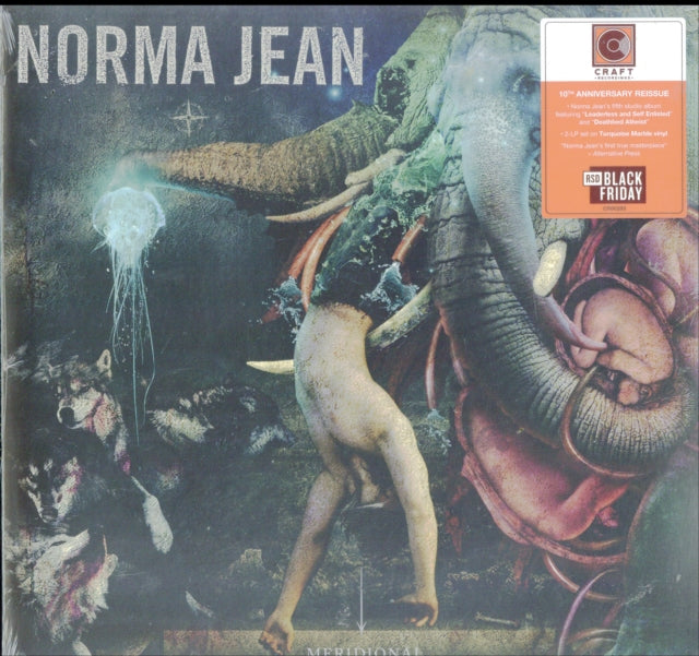 NORMA JEAN - MERIDIONAL (TURQUOISE BLUE VINYL)