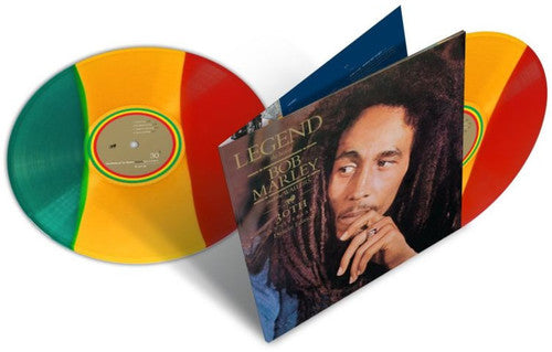 BOB MARLEY - LEGEND (30TH ANNIVERSARY EDITION TRI-STRIPE VINYL)