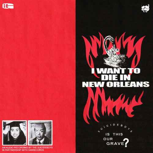 $UICIDEBOY$ - I WANT TO DIE IN NEW ORLEANS (RED/BLACK VINYL)