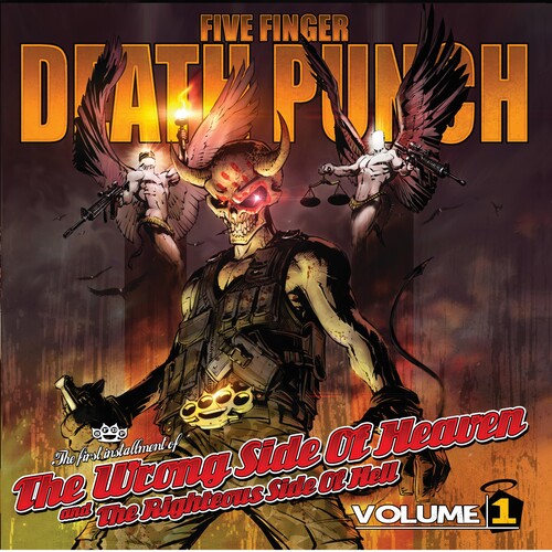 FIVE FINGER DEATH PUNCH - THE WRONG SIDE OF HEAVEN AND THE RIGHTEOUS SIDE OF HELL: VOLUME 1 (LP)