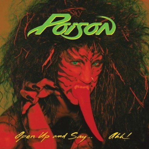 POISON - OPEN UP AND SAY AHH! (RED VINYL)