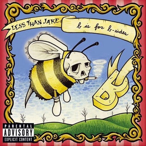 LESS THAN JAKE - B IS FOR B-SIDES (INDIE EXCLUSIVE CLEAR/YELLOW VINYL)