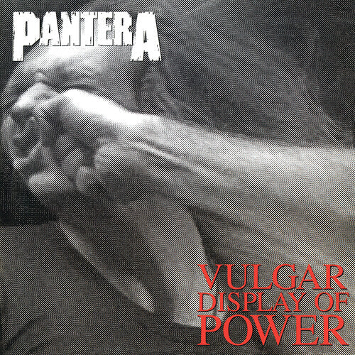 PANTERA - VULGAR DISPLAY OF POWER (GRAY/BLACK VINYL)