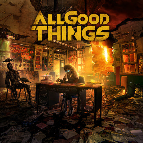 ALL GOOD THINGS - A HOPE IN HELL (ORANGE & BLACK VINYL)