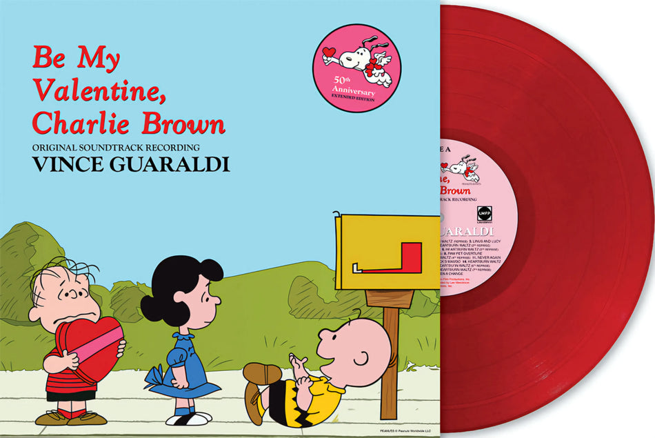 PREORDER: BE MY VALENTINE, CHARLIE BROWN (COLORED LP)