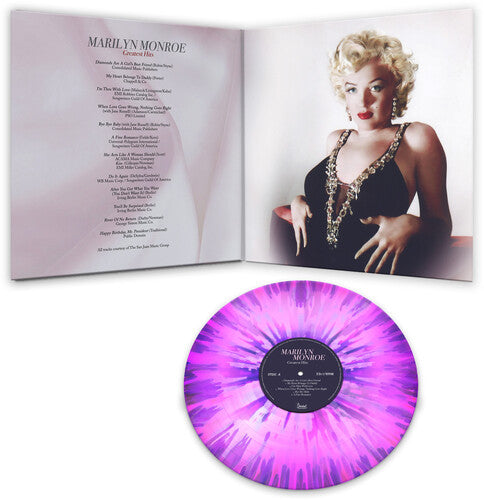 Marilyn Monroe - Greatest Hits (Pink/Purple Splatter)