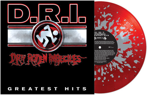 D.R.I. - GREATEST HITS (RED/SILVER SPLATTER VINYL)