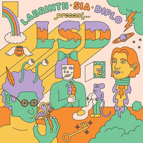 LSD (LABRINTH, SIA, DIPLO) - PRESENTS: LSD (5TH ANNIVERSARY ALT COVER GREEN VINYL)