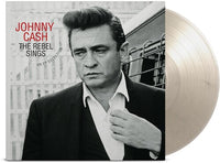 JOHNNY CASH - THE REBEL SINGS (CRYSTAL CLEAR & SILVER VINYL)