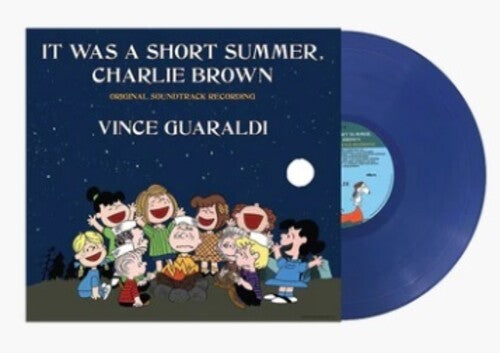 VINCE GUARALDI - IT WAS A SHORT SUMMER, CHARLIE BROWN (BLUE VINYL)