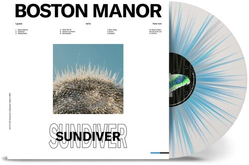 PREORDER: BOSTON MANSON- SUNDIVER - WHITE SKY BLUE GREY SPLATTER