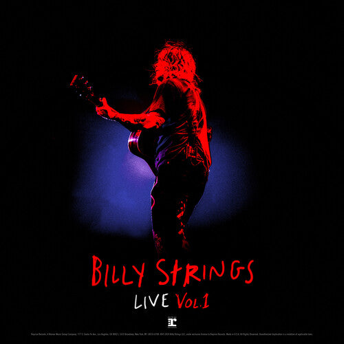 BILLY STRINGS - LIVE VOL 1 (BLUE VINYL)