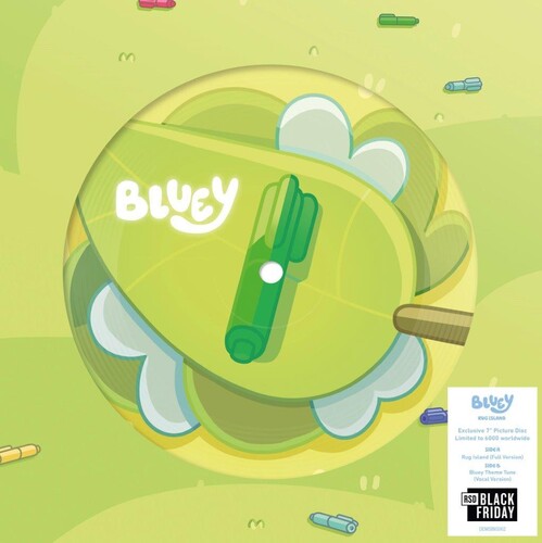 (RSDBF24) BLUEY - Rug Island / Bluey Theme Tune - Limited Picture Disc 7-Inch [Import]