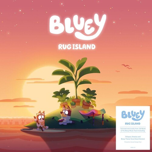 BLUEY - RUG ISLAND (SUNSET ORANGE VINYL)