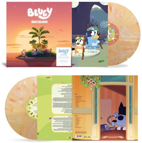 BLUEY - RUG ISLAND (SUNSET ORANGE VINYL)