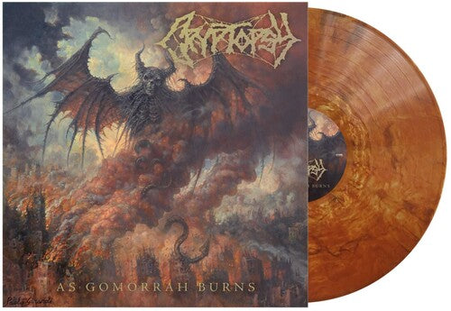 AS GOMORRAH BURNS- COPPER (COLORED VINYL)