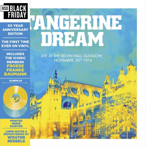 (RSDBF24) TANGERINE DREAM - LIVE AT THE KELVIN HALL