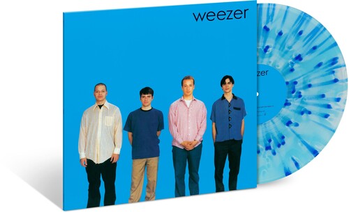 PREORDER: WEEZER - WEEZER (INDIE EXCLUSIVE CLEAR W/ BLUE SPLATTER)