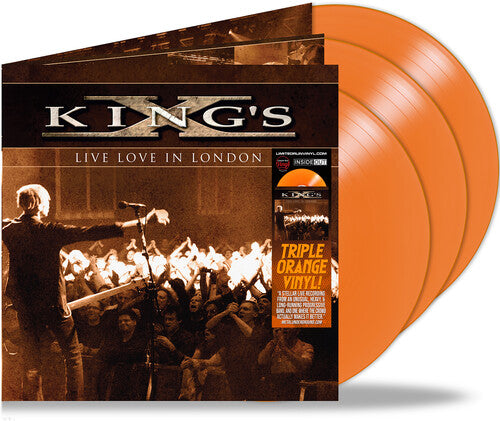 PREORDER: KINGS X- Live Love in London (COLORED VINYL)