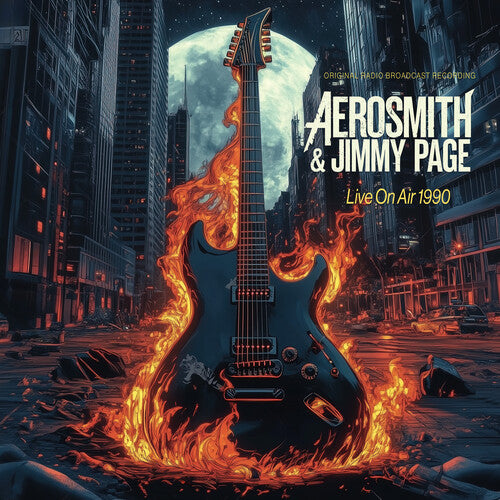 PREORDER: AEROSMITH & JIMMY PAGE- LIVE ON AIR 1990 (LP)