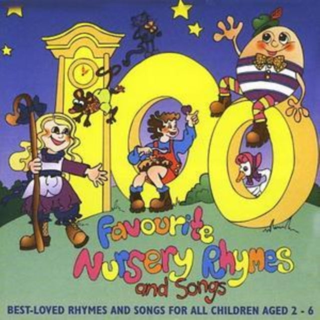 VARIOUS ARTISTS - 100 FAVOURITE NURSERY RHYMES SONGS (CD)