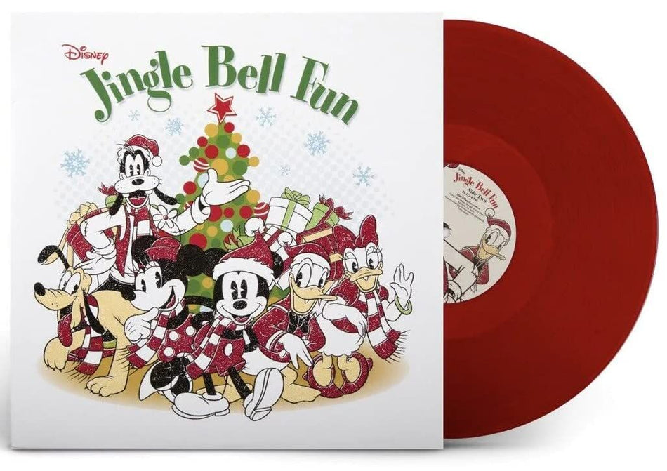 VARIOUS ARTISTS - DISNEY JINGLE BELL FUN (RED VINYL)