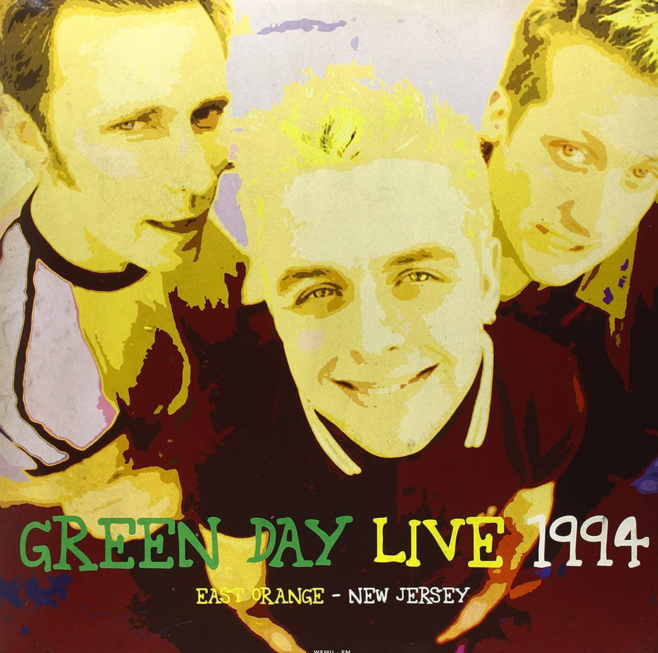 GREEN DAY - LIVE 1994 (LIVE AT WFMU AUGUST 1994) (GREEN VINYL)