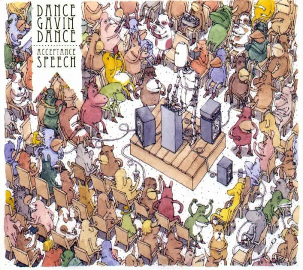 DANCE GAVIN DANCE - ACCEPTANCE SPEECH (LIMITED EDITION WHITE/BABY PINK VINYL)