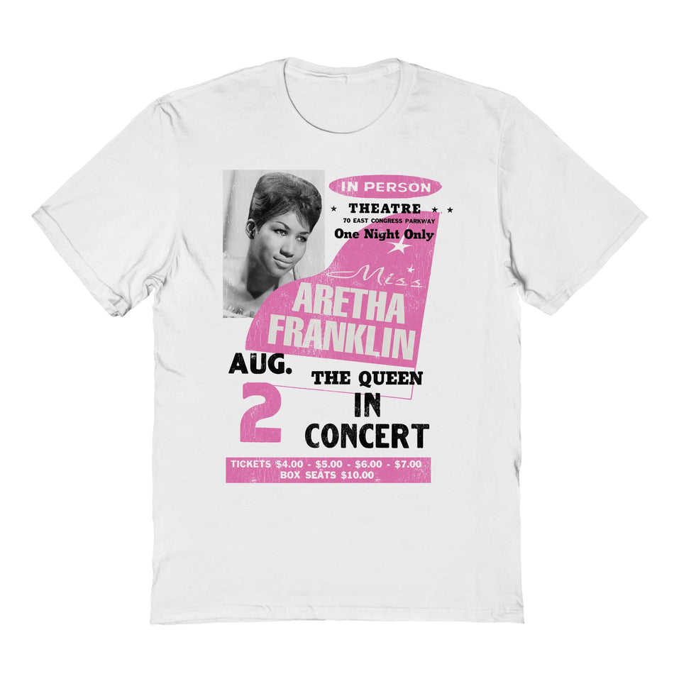 Goodie Two Sleeves Aretha Franklin In-Concert T-Shirt