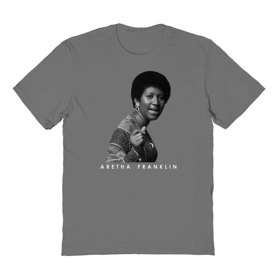 Goodie Two Sleeves Aretha Franklin Portrait T-Shirt