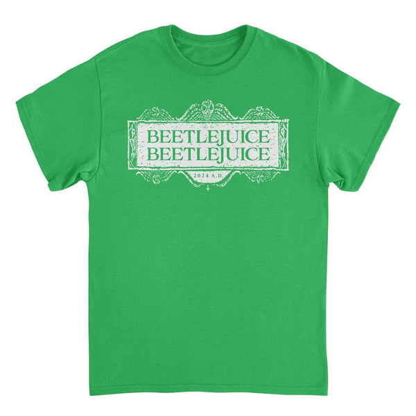 Beetlejuice Beetlejuice Beetlejuice Logo T-Shirt