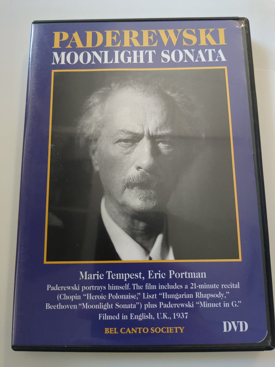 Paderewski: Moonlight Sonata (DVD)