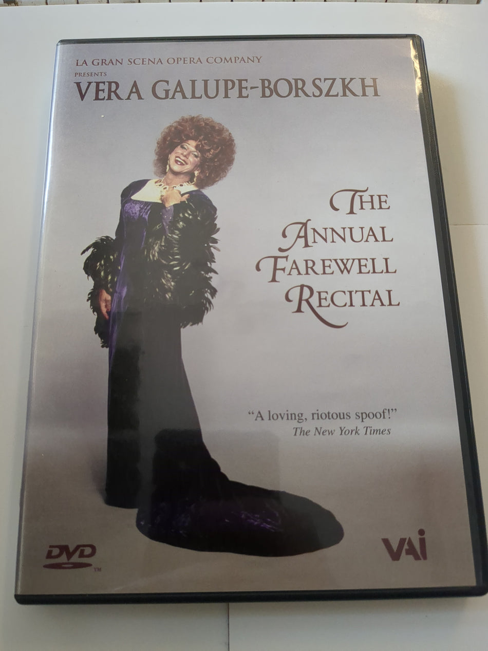 Vera Galupe-Borszkh - The Annual Farewell Recital (DVD)