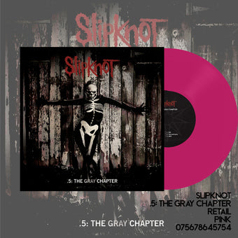 Slipknot - .5: The Gray Chapter (Pink Vinyl)