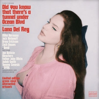 Lana Del Rey - Did You Know That There's A Tunnel Under Ocean Blvd (Indie Green Vinyl/ Alt Cover)