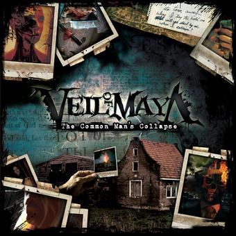 Veil of Maya - The Common Man's Collapse (Blue & Gold w/ Black/White Splatter)